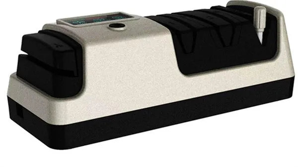 5 in 1 Electric Knife Sharpener-3 Rotational Speed Adjustable Electric Knife Sharpeners for Kitchen Knives With Digital Display