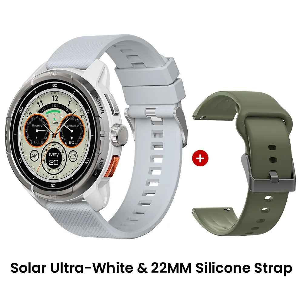 HAYLOU Solar Ultra GPS Smartwatch 1.6” AMOLED Display 5ATM Waterproof Built-in GPS Bluetooth Phone Calls Sports Smart Watch
