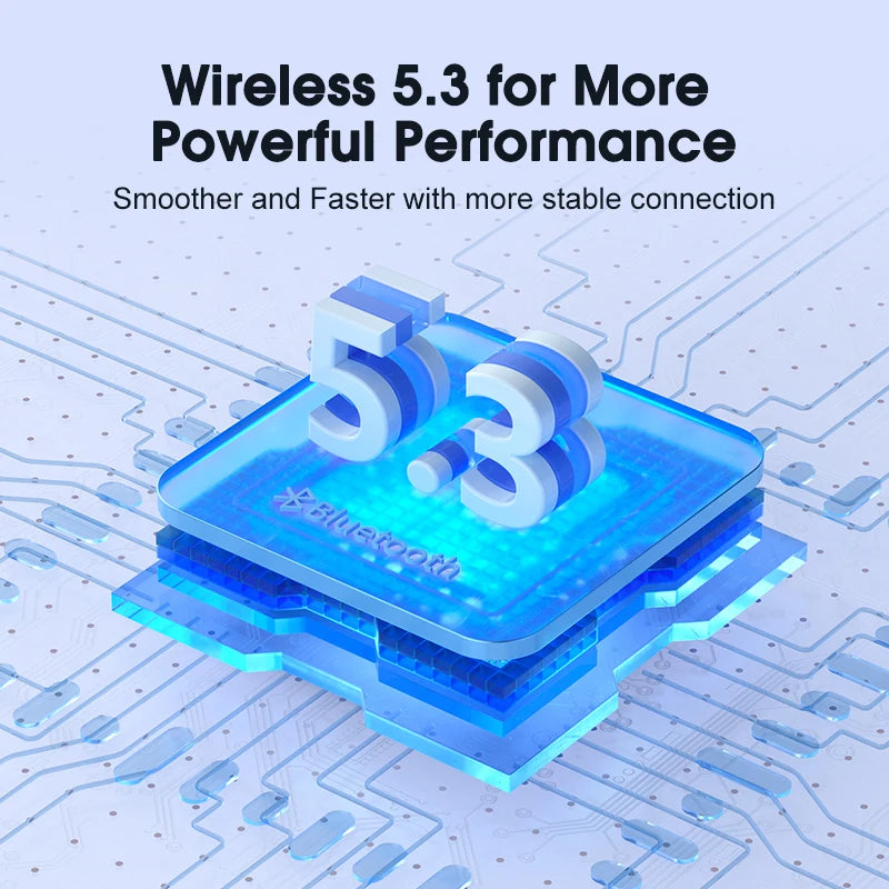 New QCY T13 ANC Wireless Earphone Active Noise Cancelling Bluetooth 5.3 Headphone 4 Mics ENC HD Call TWS Earbuds HiFi Earphones