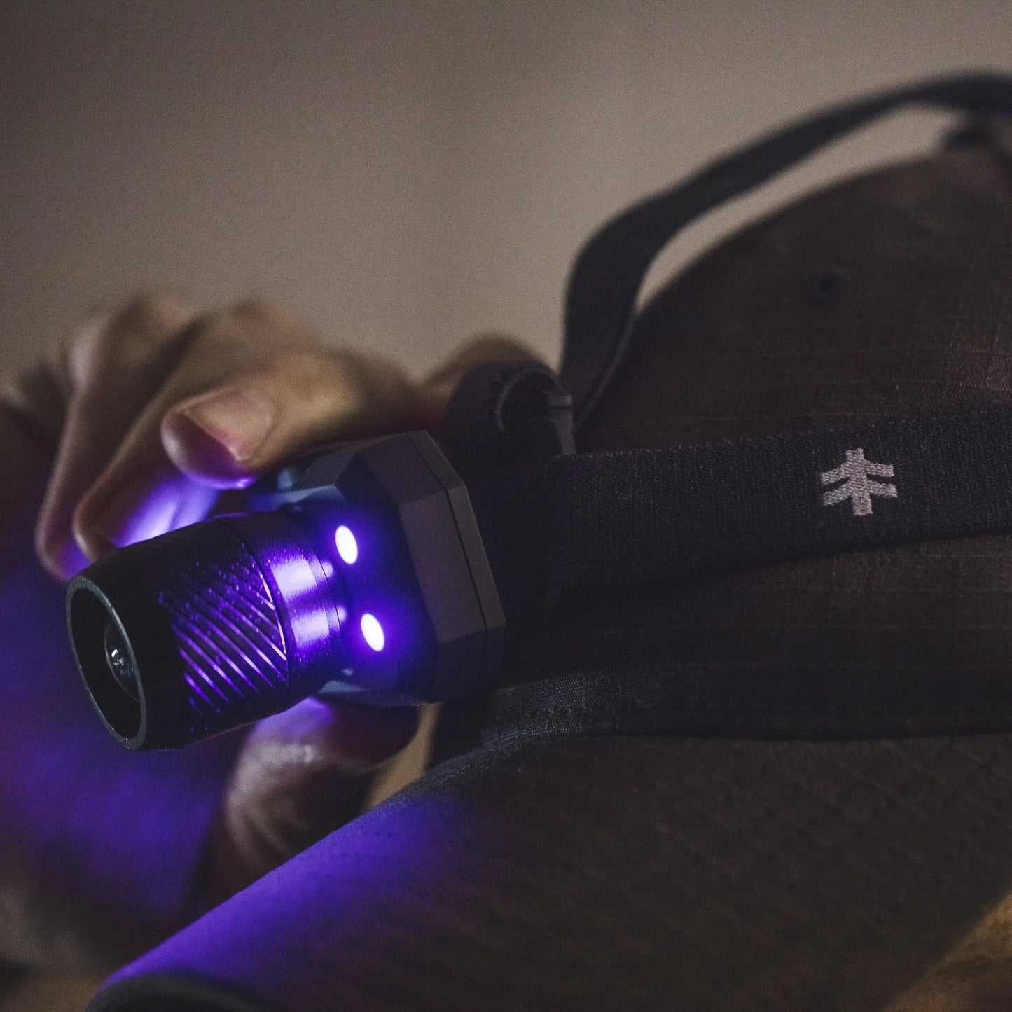 Long-Range 500 Lumen Headlamp with UV Mode, Extended Battery Life, Essential for Extreme Adventures